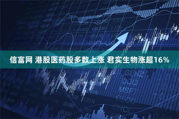 信富网 港股医药股多数上涨 君实生物涨超16%