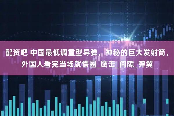 配资吧 中国最低调重型导弹，神秘的巨大发射筒，外国人看完当场就懵圈_鹰击_间隙_弹翼